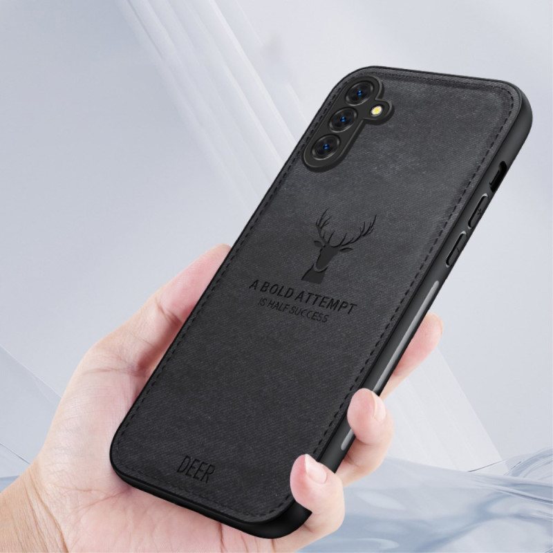 Deksel Samsung Galaxy A55 5g Faux Deer Leather