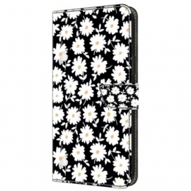 Folio Deksel Samsung Galaxy A55 5g Blomster