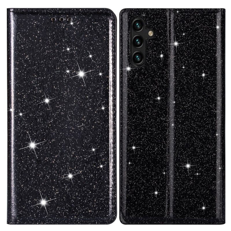 Folio Deksel Til Samsung Galaxy A55 5g Glitter