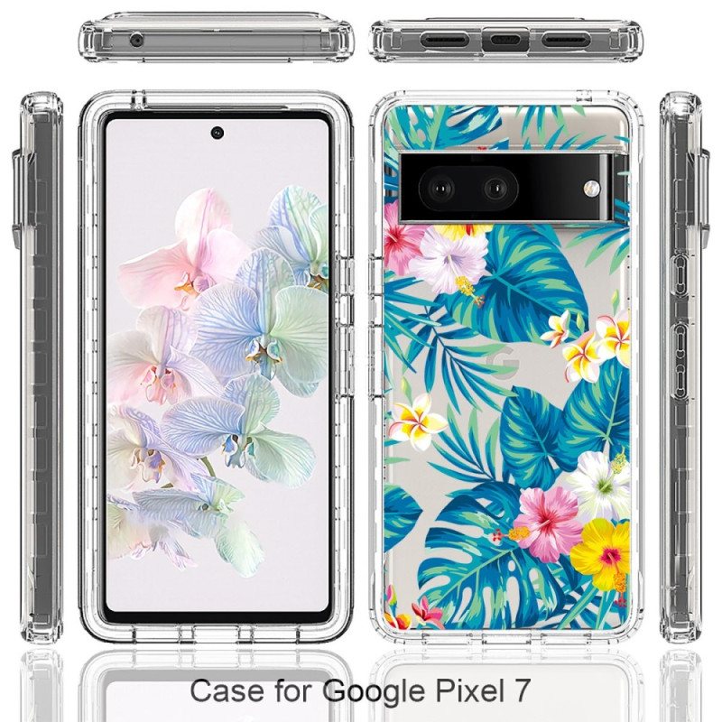 Deksel Til Google Pixel 7 Fancy Blomster