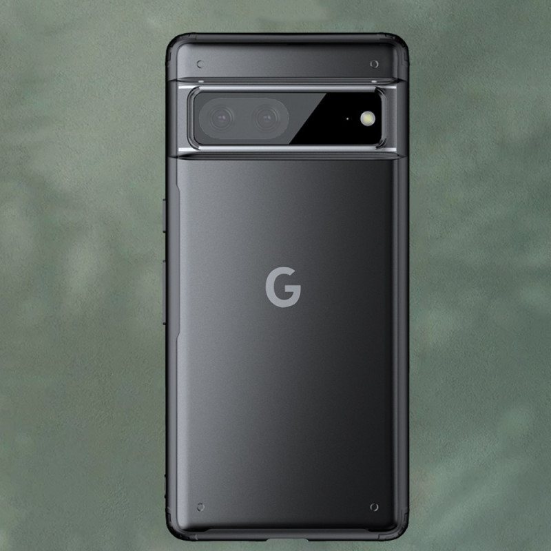 Deksel Til Google Pixel 7 Gjennomsiktige Silikonkanter