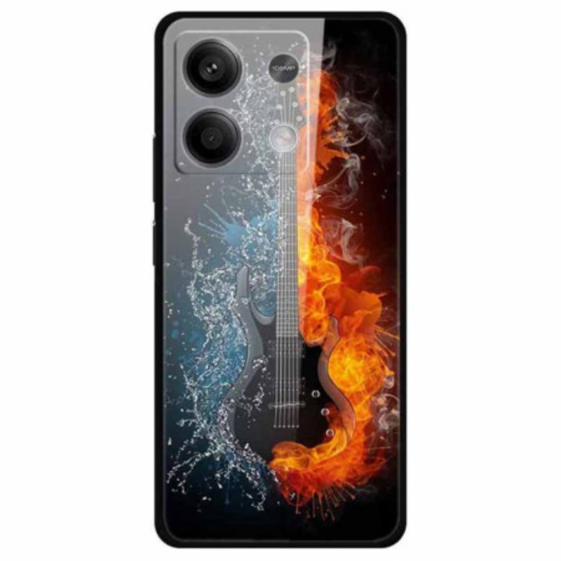 Deksel Til Xiaomi Redmi Note 13 5g Herdet Glassgitar Av Is Og Ild