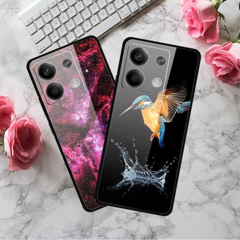 Deksel Xiaomi Redmi Note 13 5g Mobildeksel Fargerik Nebula Herdet Glass