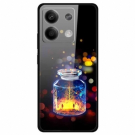 Deksel Xiaomi Redmi Note 13 5g Ønskeflaske Av Herdet Glass