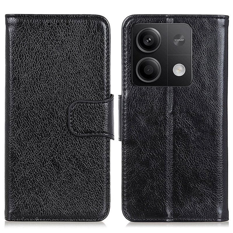 Folio Deksel Til Xiaomi Redmi Note 13 5g Nappa Texture Split Leather