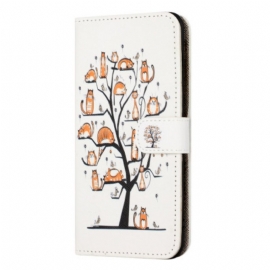 Folio Deksel Xiaomi Redmi Note 13 5g Cats In The Lanyard Tree