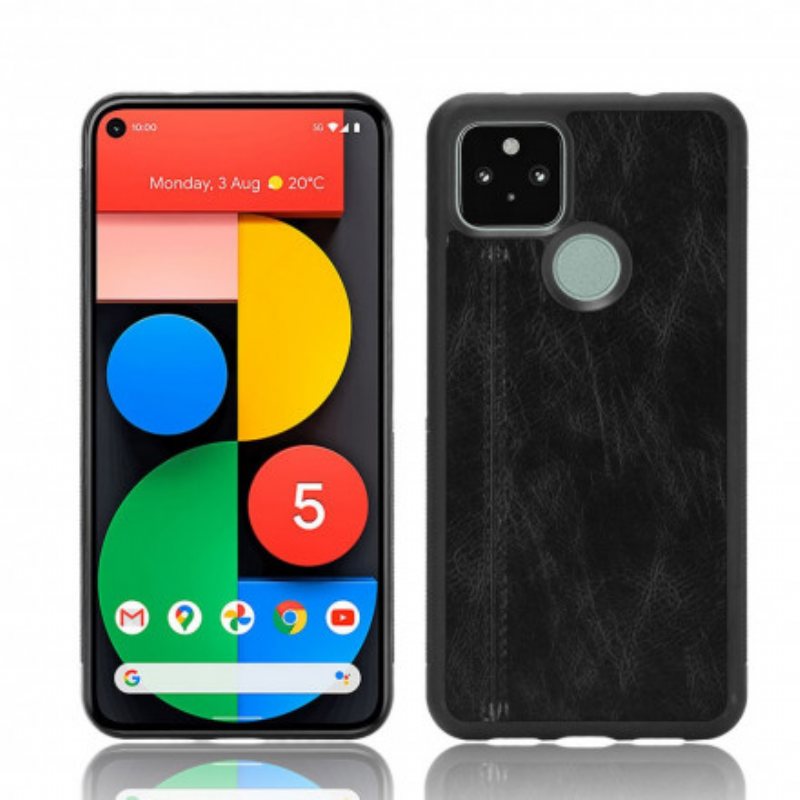 Deksel Til Google Pixel 5 Couture Skinneffekt