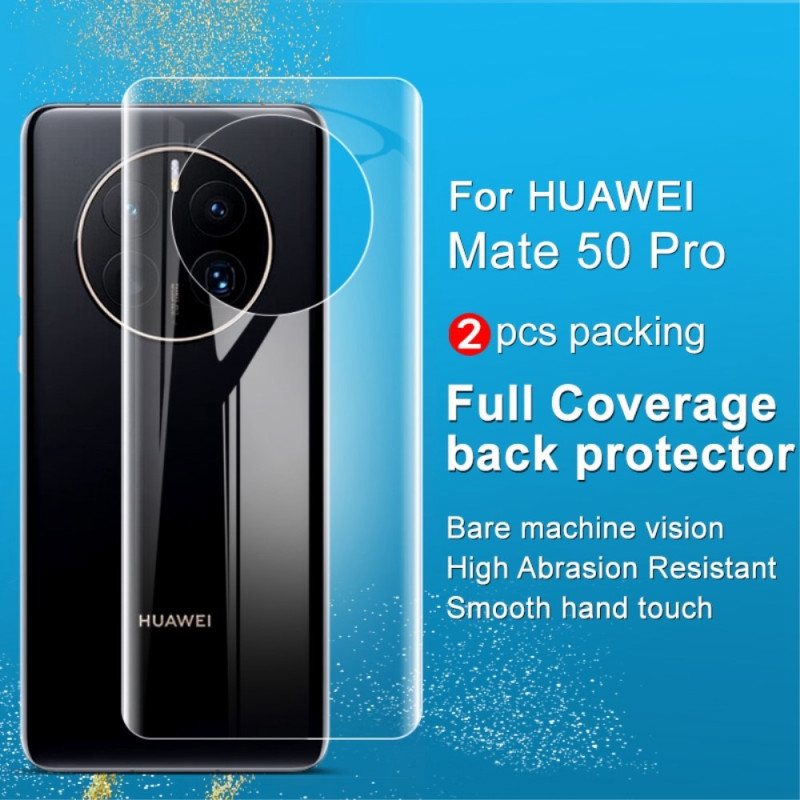 Imak Hydrogel-Beskyttelse På Baksiden Av Huawei Mate 50 Pro