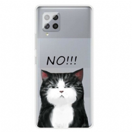 Deksel Til Samsung Galaxy A42 5G Katten Som Sier Nei