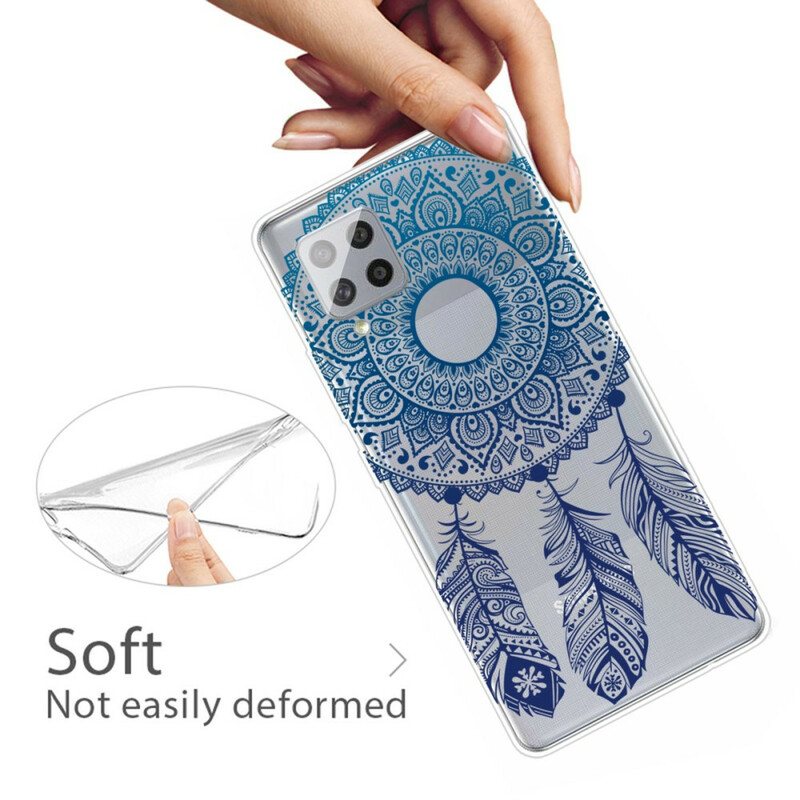 Deksel Til Samsung Galaxy A42 5G Single Flower Mandala