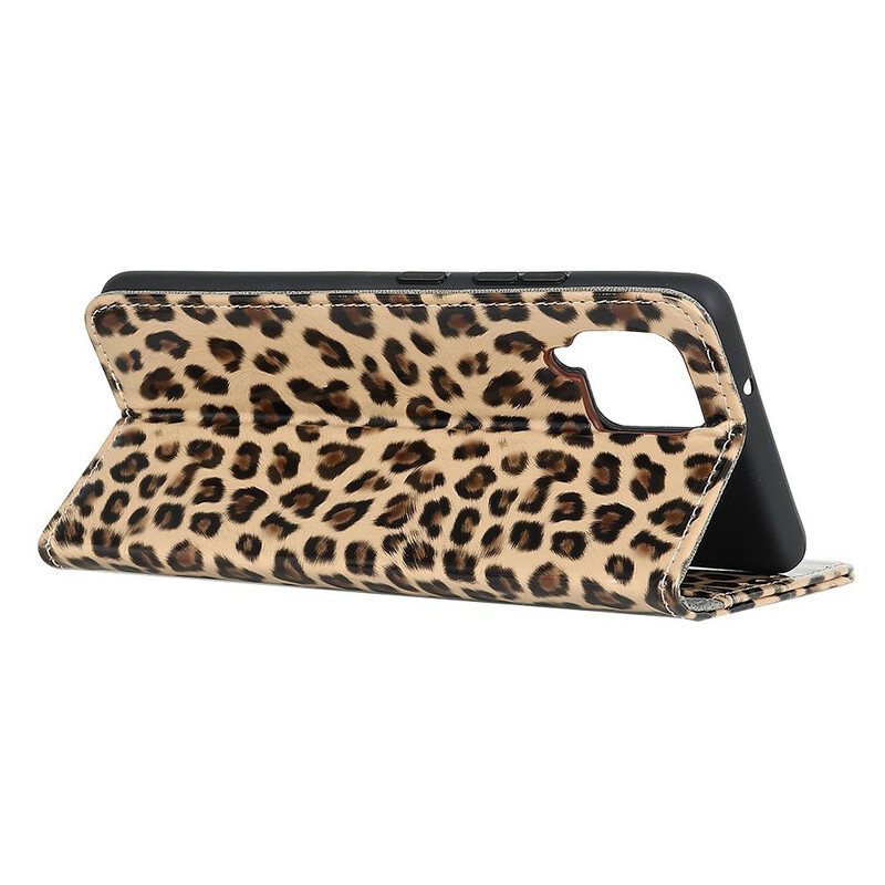 Folio Deksel Til Samsung Galaxy A42 5G Leopard