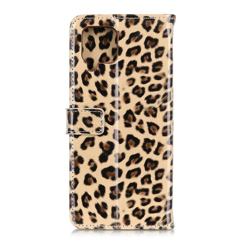 Folio Deksel Til Samsung Galaxy A42 5G Leopard