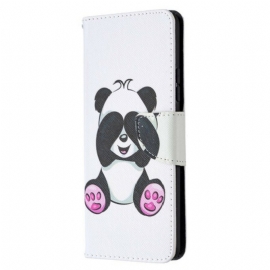 Folio Deksel Til Samsung Galaxy A42 5G Panda Moro