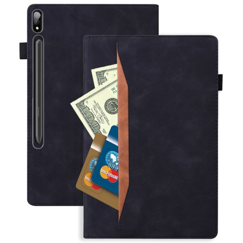 Case Etui Samsung Galaxy Tab S9 Mobildeksel Fremre Veske Og Blyantholder