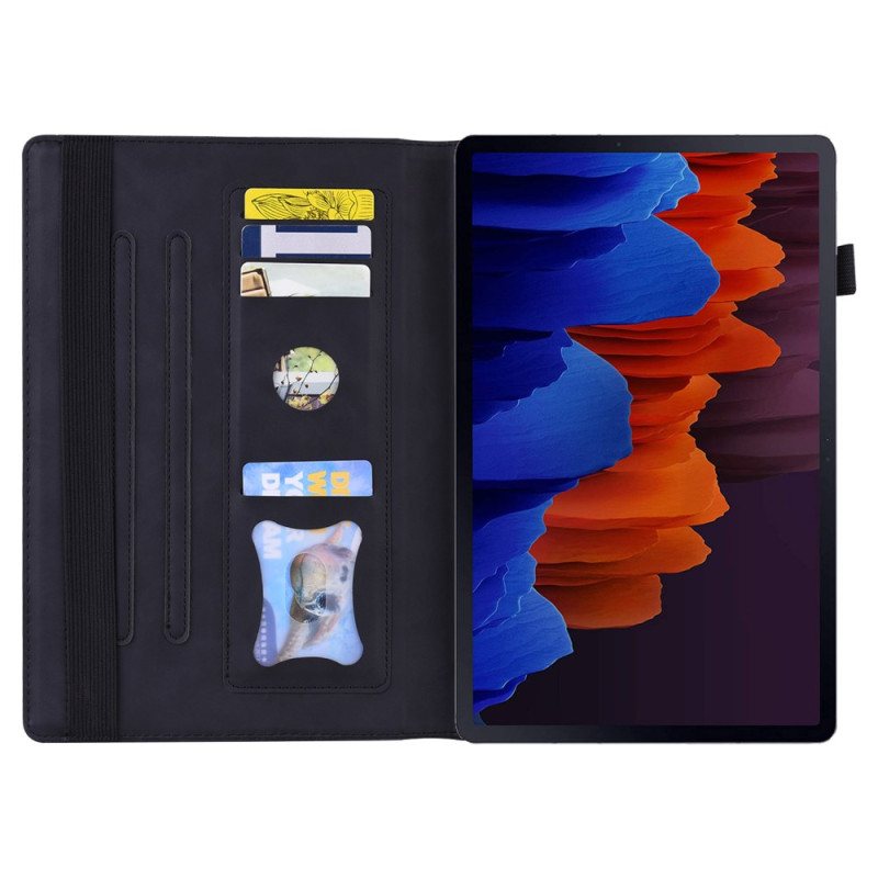 Case Etui Samsung Galaxy Tab S9 Mobildeksel Fremre Veske Og Blyantholder