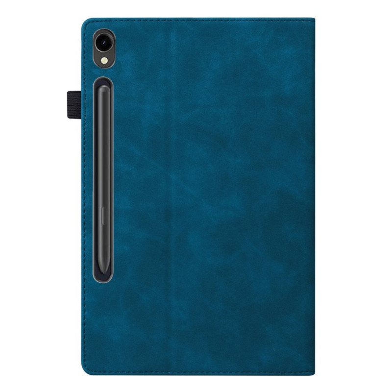 Etui Samsung Galaxy Tab S9 Semsket Skinneffekt