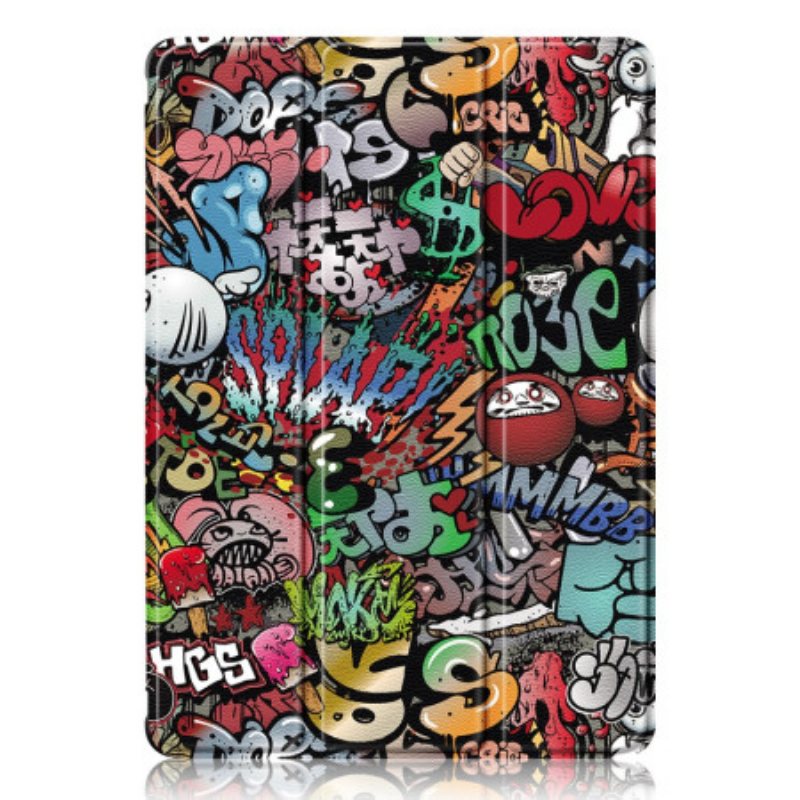 Samsung Galaxy Tab S9 Grafitti Transparent Stylus Holder