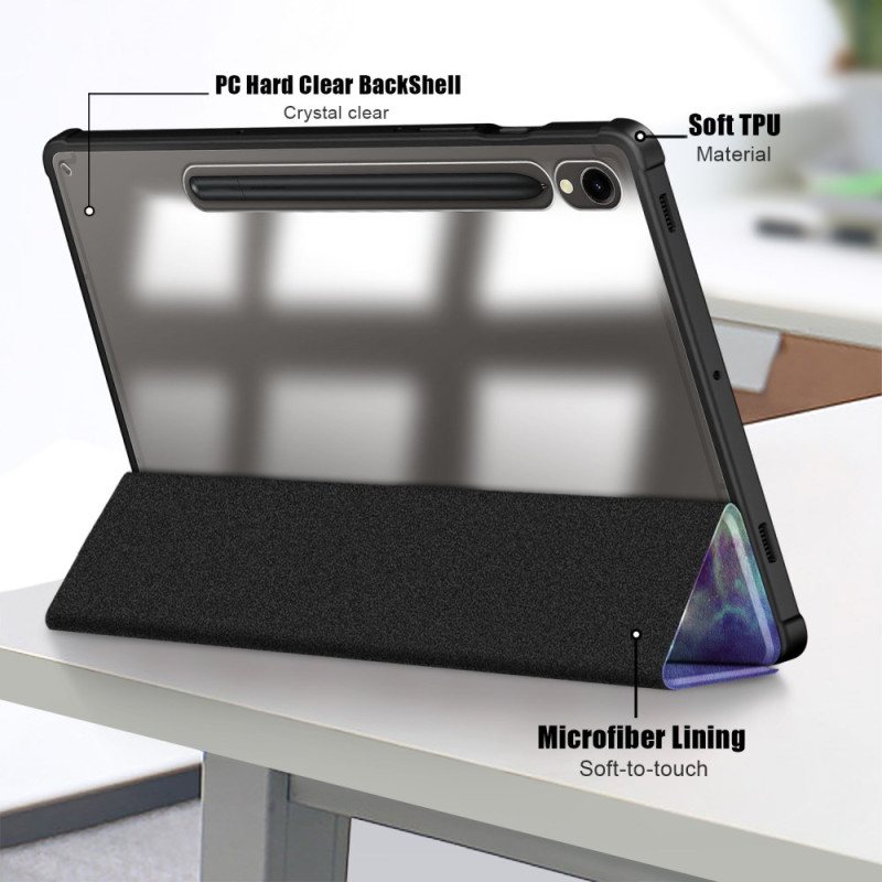 Samsung Galaxy Tab S9 Galaxy Transparent Stylus Holder