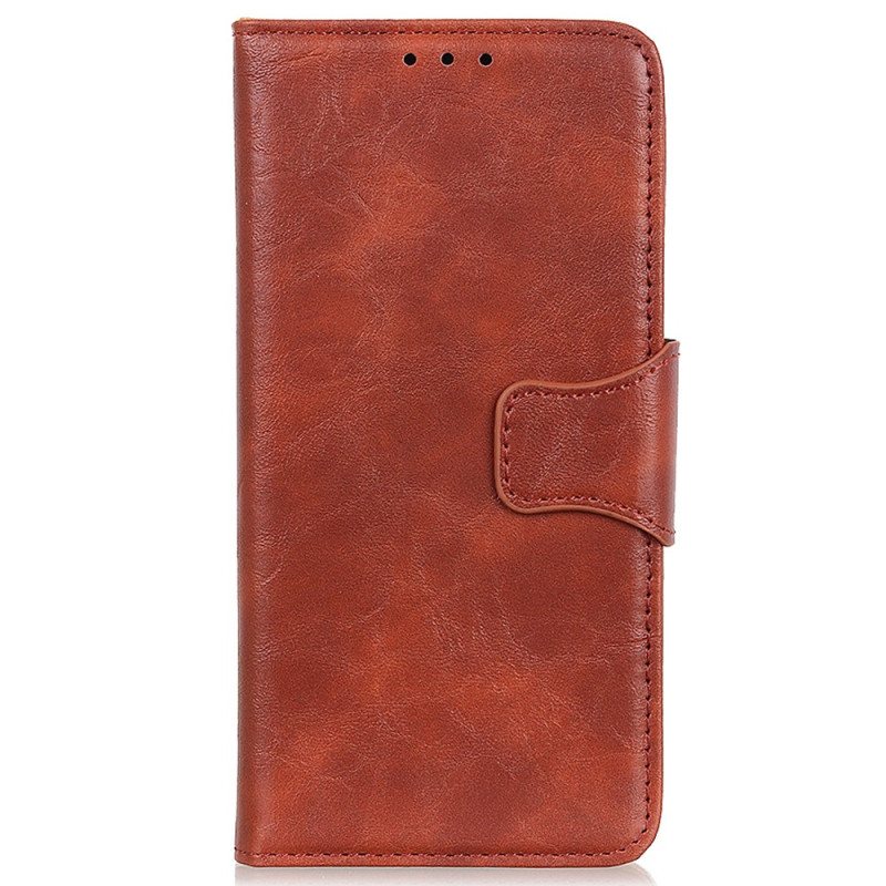 Folio Deksel Google Pixel 8 Pro Vendbar Split Leather