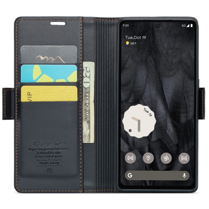 Folio Deksel Til Google Pixel 8 Pro Caseme Skinnstil