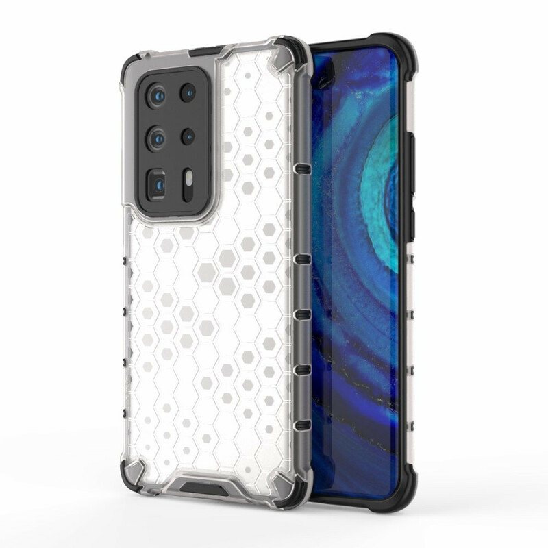 Deksel Til Huawei P40 Pro Plus Honeycomb Stil