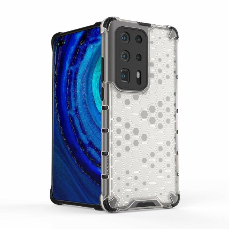 Deksel Til Huawei P40 Pro Plus Honeycomb Stil