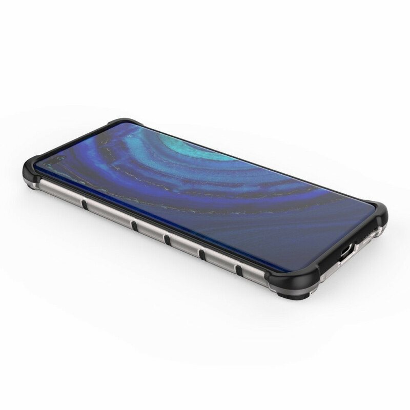 Deksel Til Huawei P40 Pro Plus Honeycomb Stil