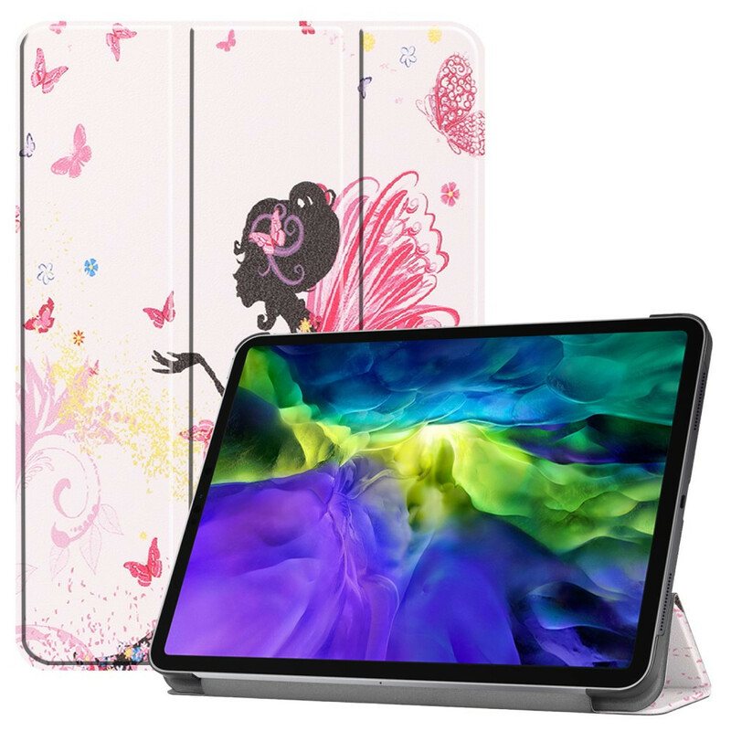 Beskyttelse Deksel Til iPad Pro 11" (2020) Floral Fairy Imitert Skinn