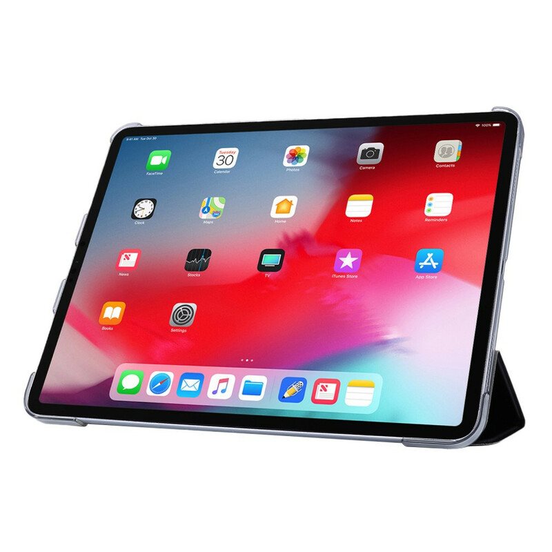 Beskyttelse Deksel Til iPad Pro 11" (2020) Tekstur Av Imitert Skinn