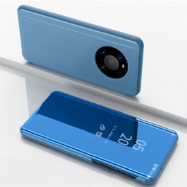 Beskyttelse Deksel Til Huawei Mate 40 Pro Folio Deksel Speil