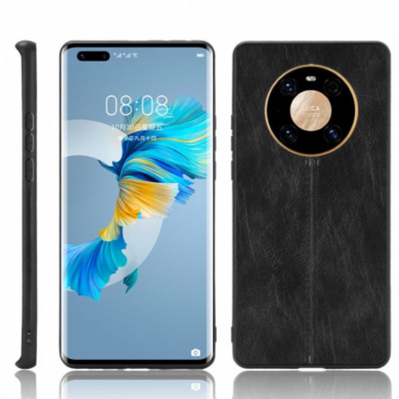 Deksel Til Huawei Mate 40 Pro Couture Skinneffekt