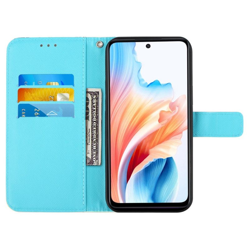 Folio Deksel Oppo Reno 11 Pro 5g Gråugle