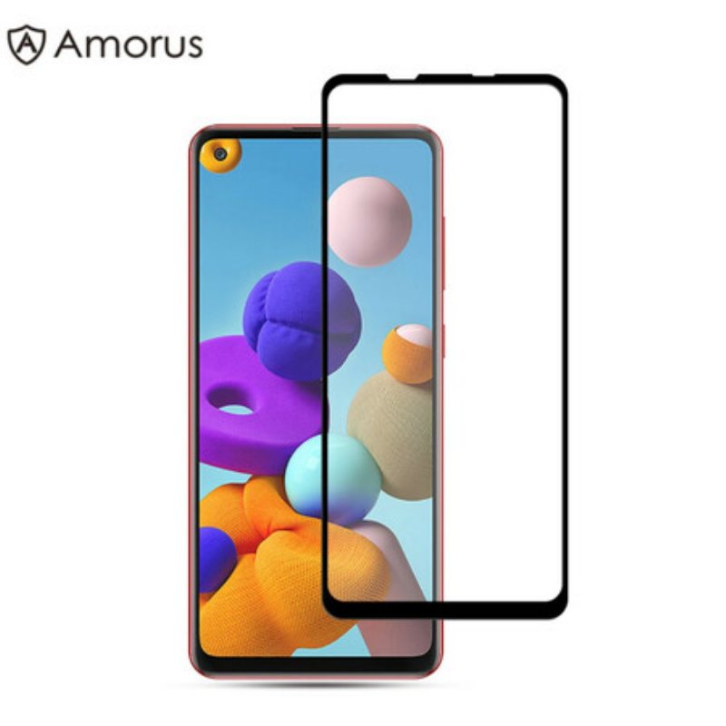 Skjermbeskytter I Herdet Glass Til Samsung Galaxy A21S Amorus