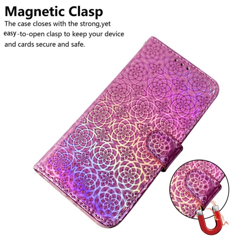 Folio Deksel Oppo Reno 11f 5g Strappy Disco Style