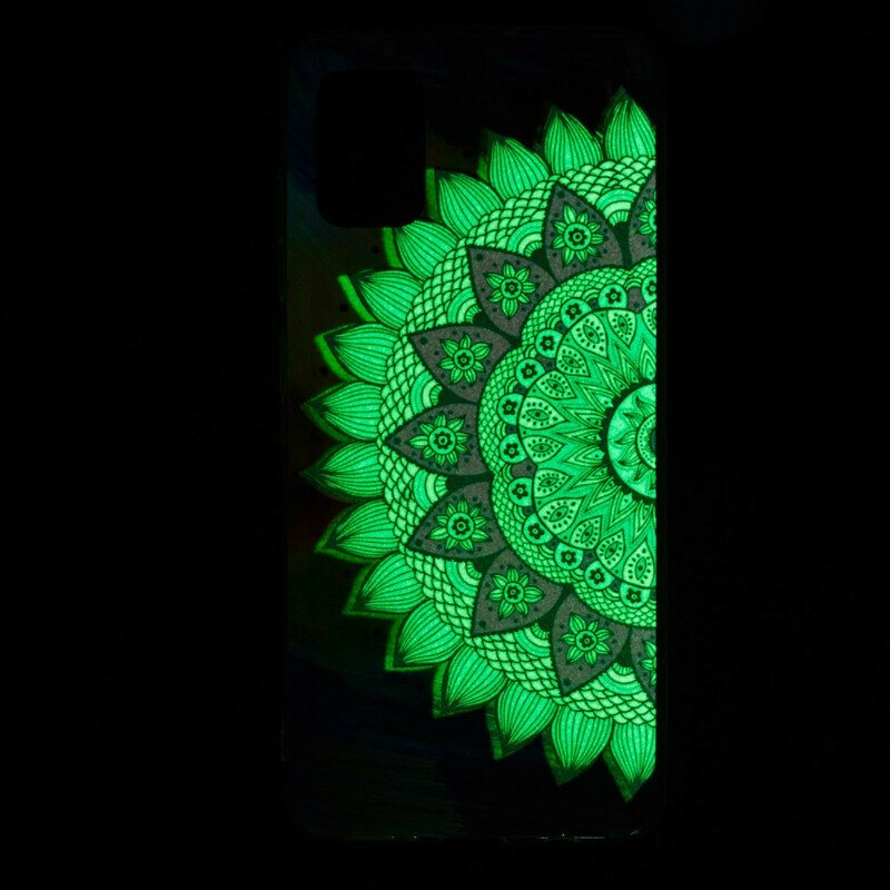 Deksel Til Xiaomi Mi 10 Lite Fluorescerende Fargerik Mandala