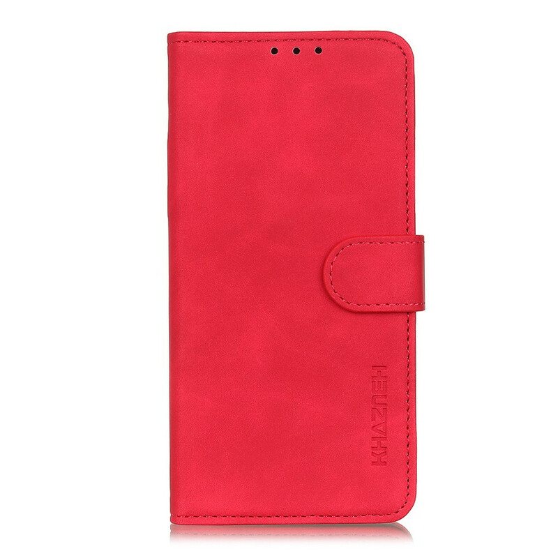 Folio Deksel Til Xiaomi Mi 10 Lite Matt Vintage Skinneffekt Khazneh