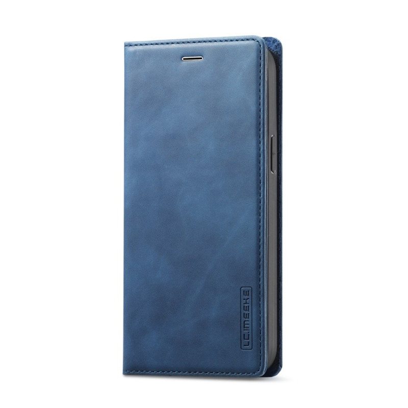 Beskyttelse Deksel Til iPhone 14 Plus Folio Deksel Faux Leather Lc.imeeke