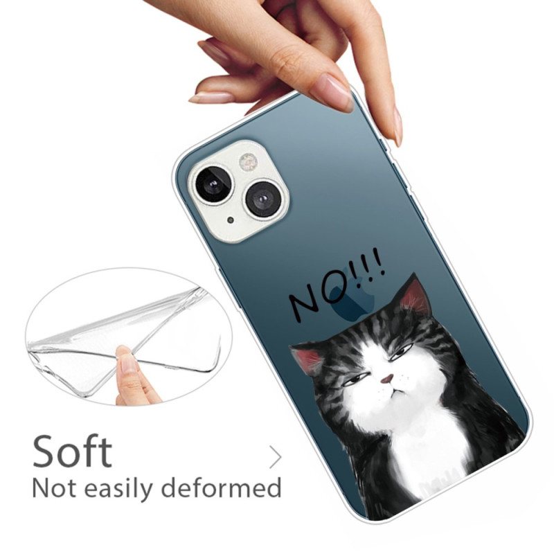 Deksel Til iPhone 14 Plus Silikon Cat No