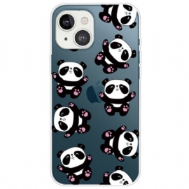 Deksel Til iPhone 14 Plus Små Pandaer