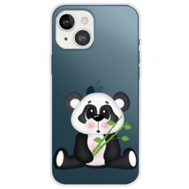 Deksel Til iPhone 14 Plus Sømløs Sad Panda