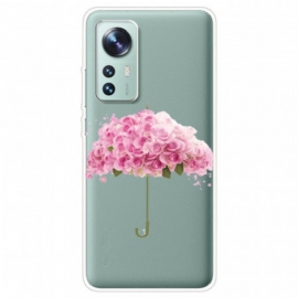 Deksel Til Xiaomi 12 / 12X Floral Paraply