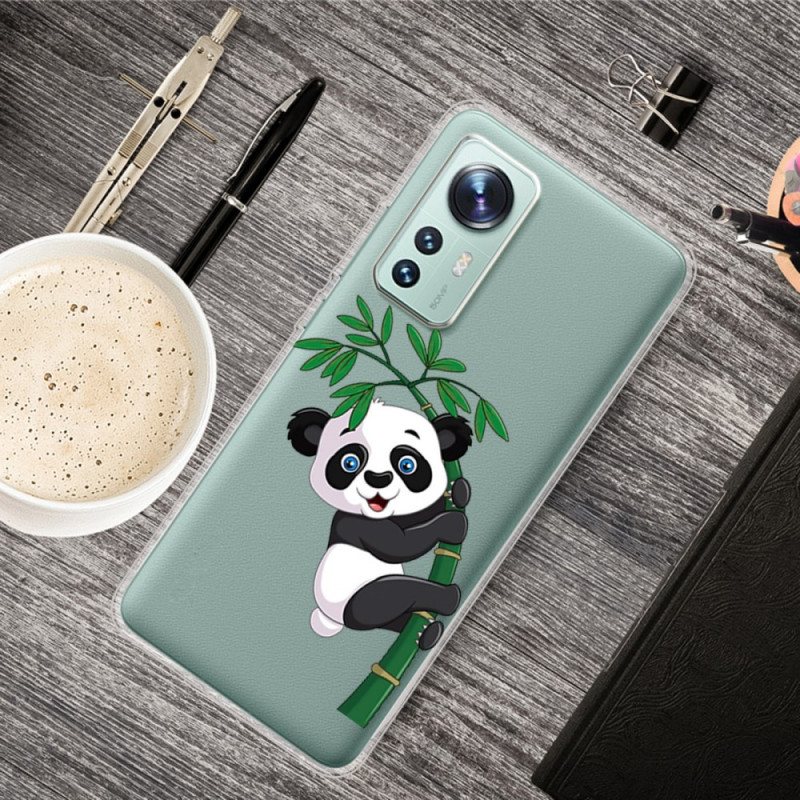 Deksel Til Xiaomi 12 / 12X Panda På Bambus