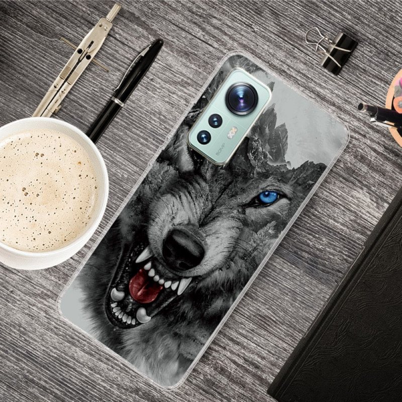 Deksel Til Xiaomi 12 / 12X Silikon Wild Wolf