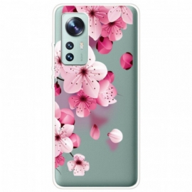 Deksel Til Xiaomi 12 / 12X Små Rosa Blomster