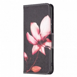 Folio Deksel Til Xiaomi 12 / 12X Rosa Blomst