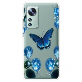 Mobildeksel Til Xiaomi 12 / 12X Enchanted Butterfly Silikon