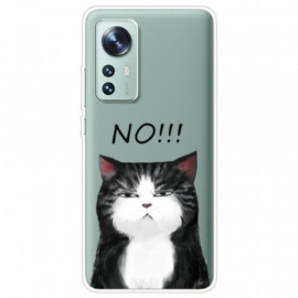 Mobildeksel Til Xiaomi 12 / 12X Katten Som Sier Nei