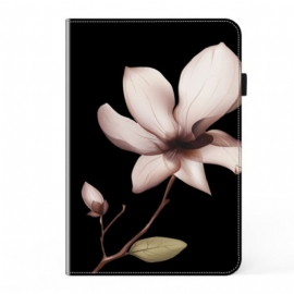 Lærdeksel Folio Deksel Samsung Galaxy Tab S9 Ultra Blomster