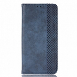 Beskyttelse Deksel Til Samsung Galaxy Z Fold 3 5G Folio Deksel Stilisert Skinneffekt