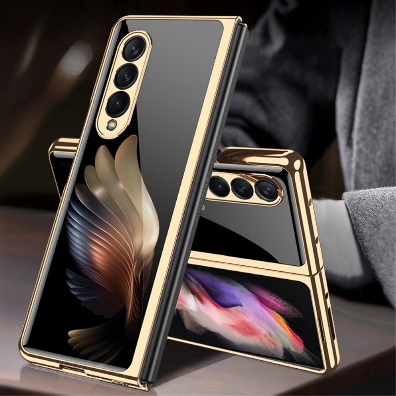 Deksel Til Samsung Galaxy Z Fold 3 5G Gkk Wings Herdet Glass